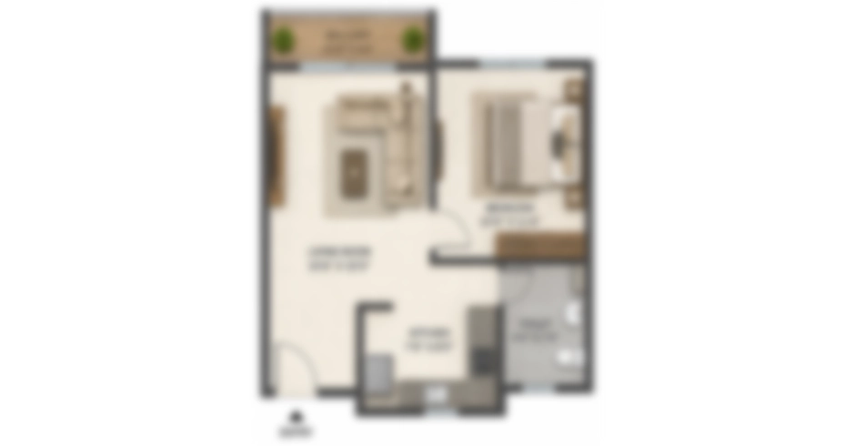 V Kanta Thane West Floor Plan
